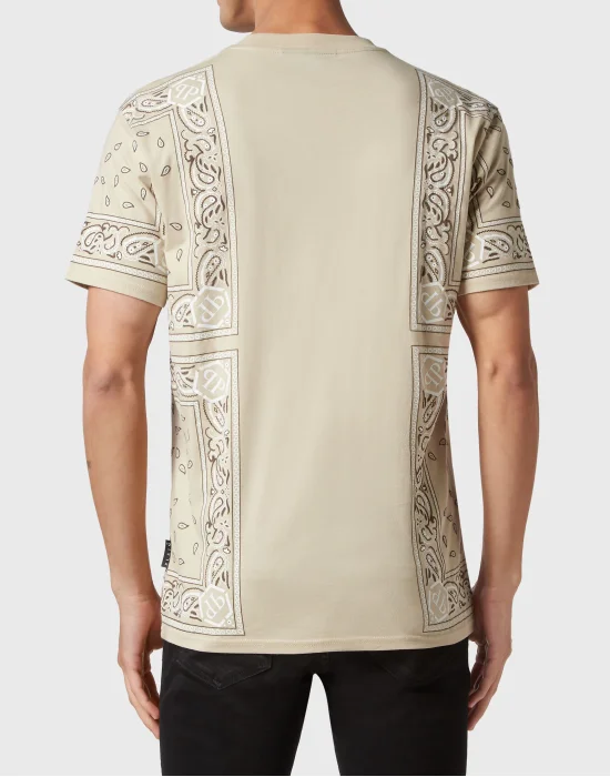 T-shirt Round Neck SS Paisley Bandana