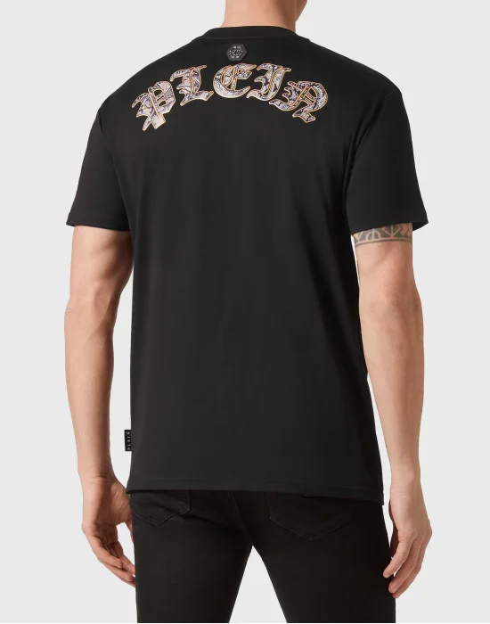 T-shirt Round Neck SS Paisley Teddy Bear