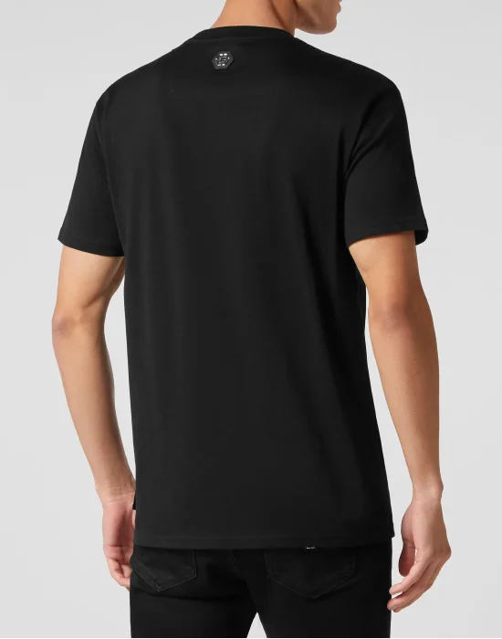 T-shirt Round Neck SS Paisley Strass
