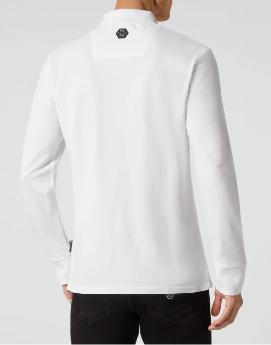 Polo shirt LS Skull&Bones
