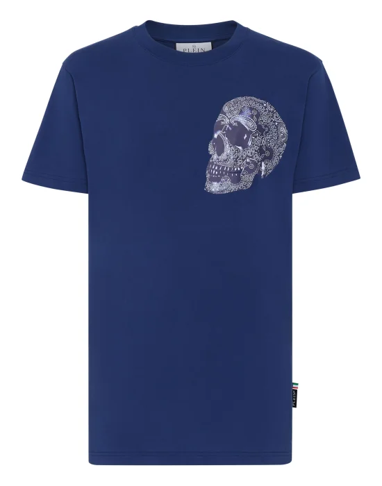T-shirt Round Neck SS Paisley Skull