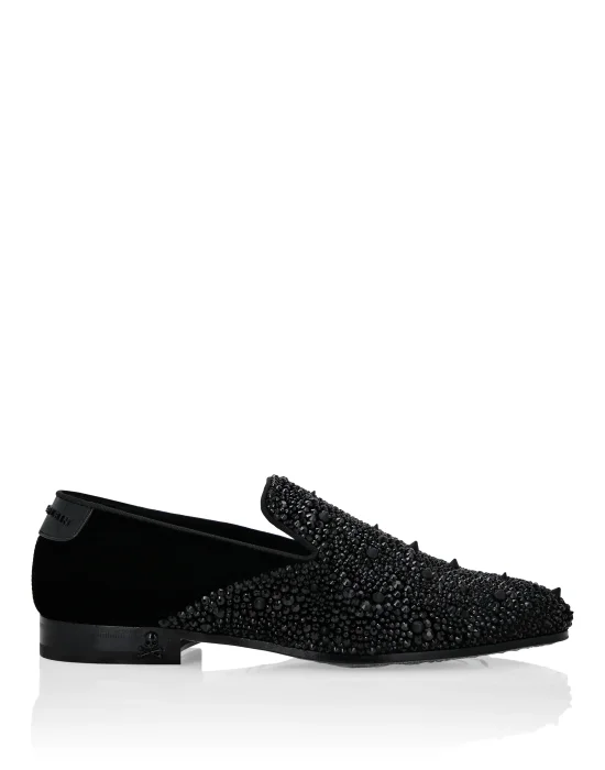 Velvet Loafers Stones