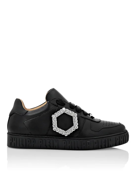 Leather Lo-Top Sneakers