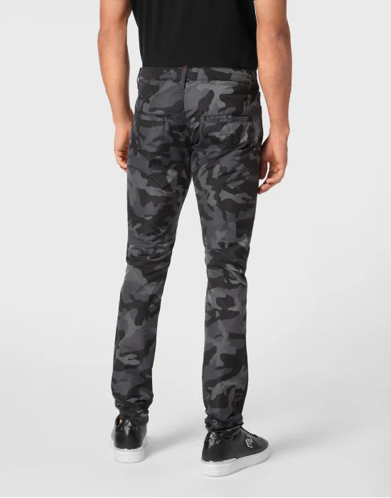 Super Straight Cut Trousers Camouflage