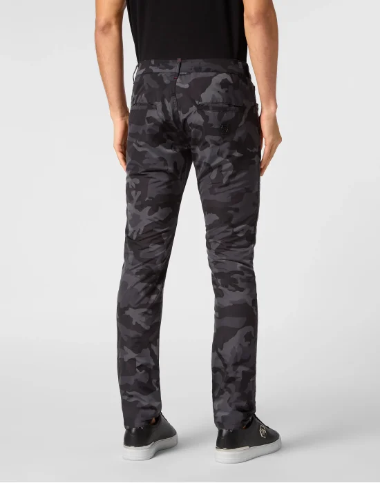 Super Straight Cut Trousers Camouflage