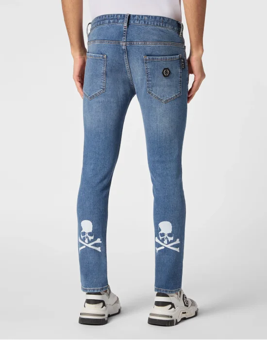 Skinny Trousers Skull