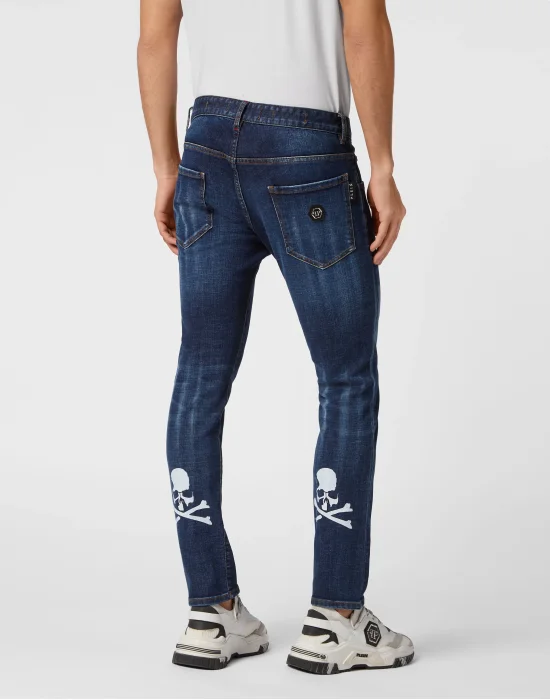 Skinny Trousers Skull