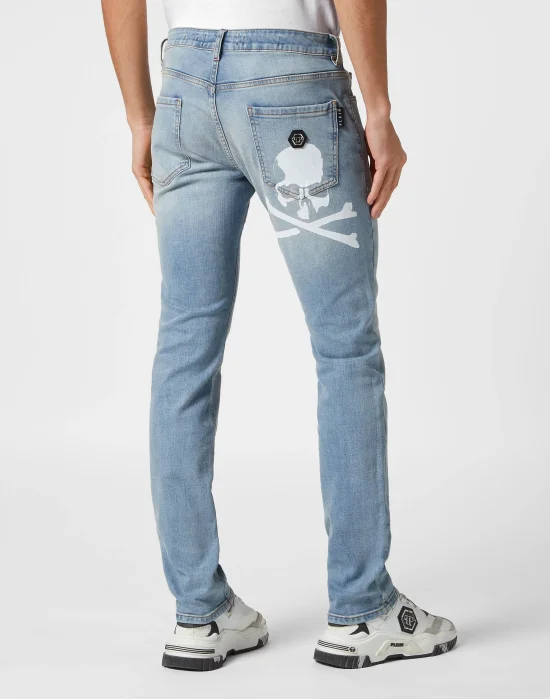 Super Straight Cut Trousers Skull
