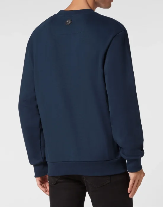 Sweatshirt Round Neck Gothic Plein