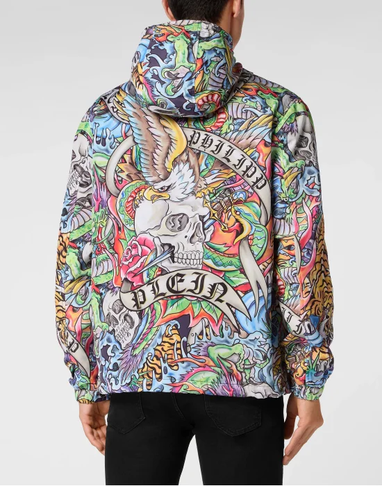 Nylon Windbreaker Tattoo