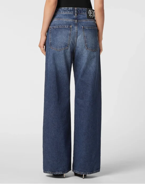Denim Skater Trousers