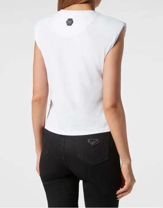 Strass Tank top Heart