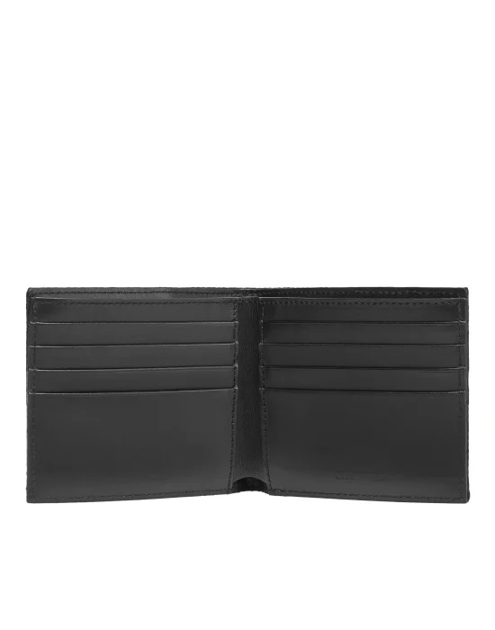 Nylon and Leather French Wallet Monogram