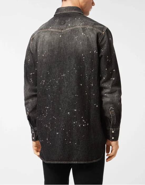 Oversize Denim Shirt