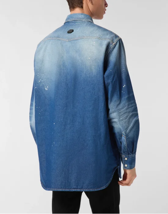 Oversize Denim Shirt