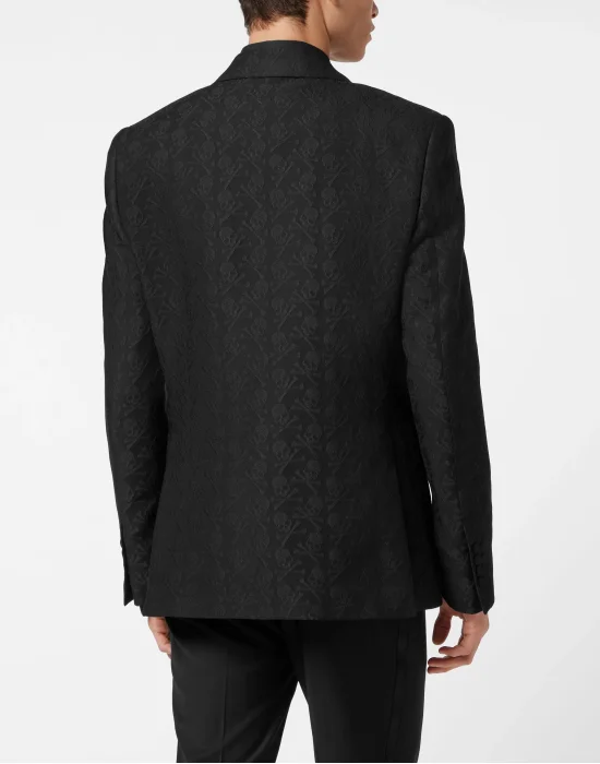 Jacquard Blazer Skull & Bones