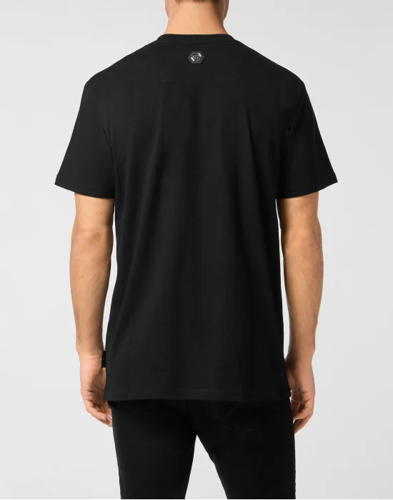 Round Neck T-Shirt Glass PP Hexagon
