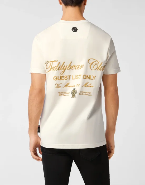 Round Neck T-Shirt Teddy Beach