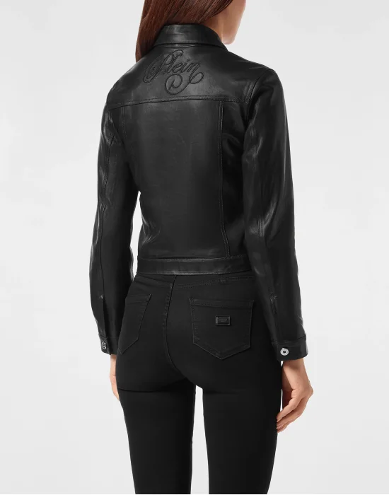 Vintage Leather Jacket Signature