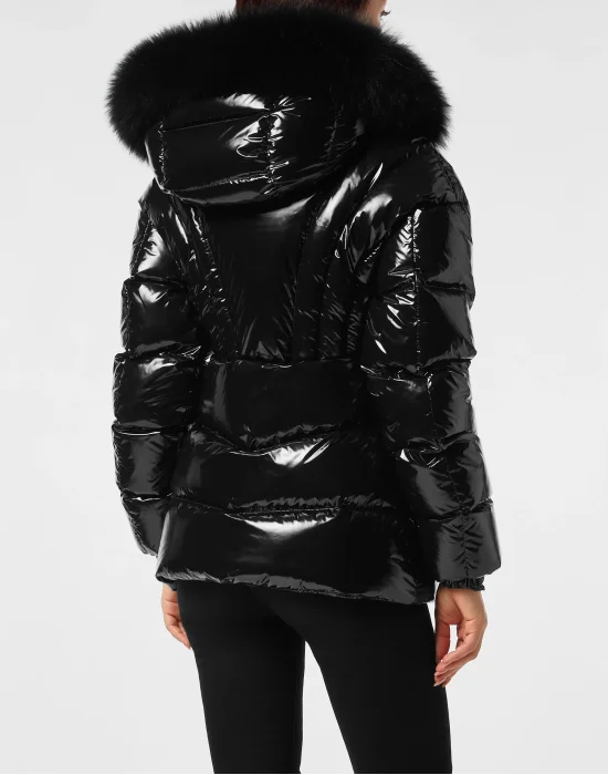 Nylon Medium Down Jacket Multicutting