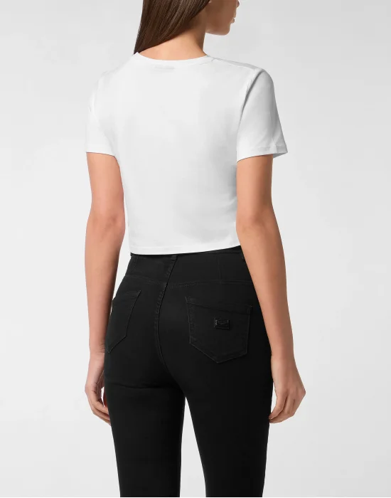 Modal Sexy Pure Fit Cropped T-Shirt