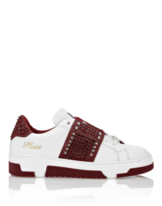 Low Top Sneakers Strass Studs