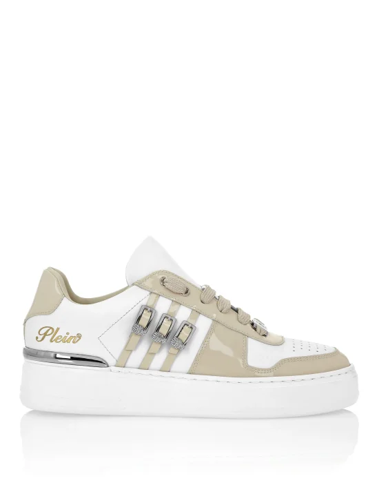 Low Top Sneakers Belts Skull