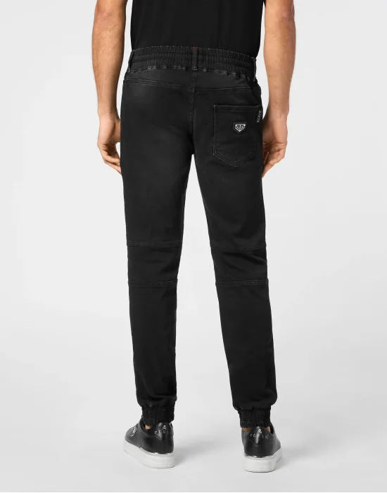 Denim Jogging Trousers Basic