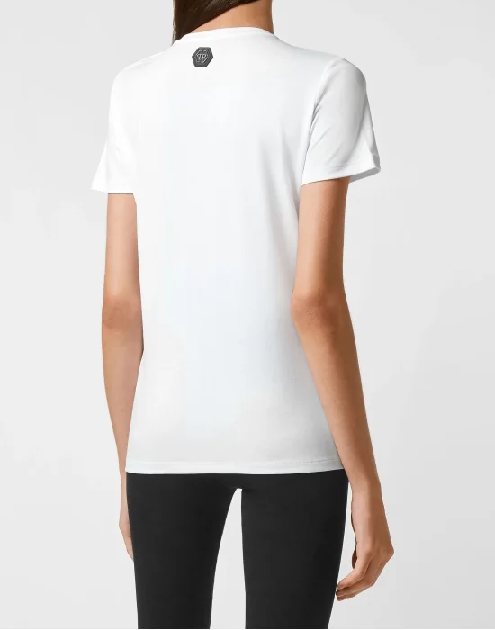 T-shirt Round Neck SS Crystal Plein