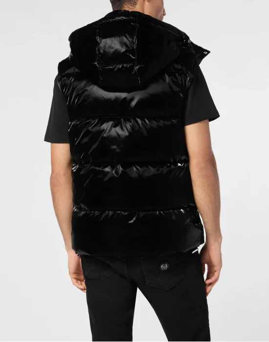 Nylon Puffer Vest