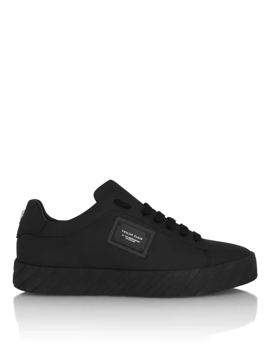 Nappa Leather Low-Top Sneakers Placca
