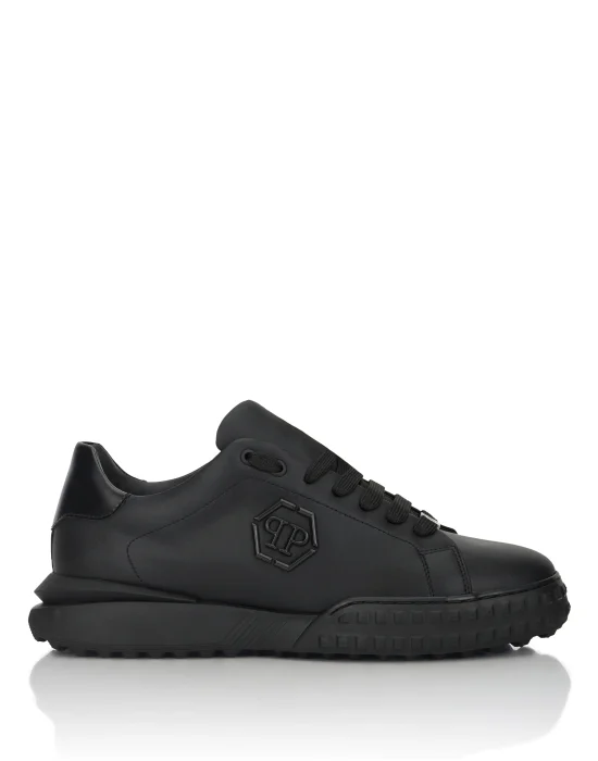 Nappa Leather Low-Top Sneakers Hexagon