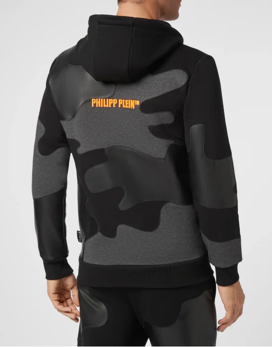 Hoodie Sweatjacket Camouflage