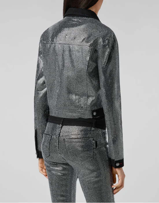 Denim Jacket Crystal
