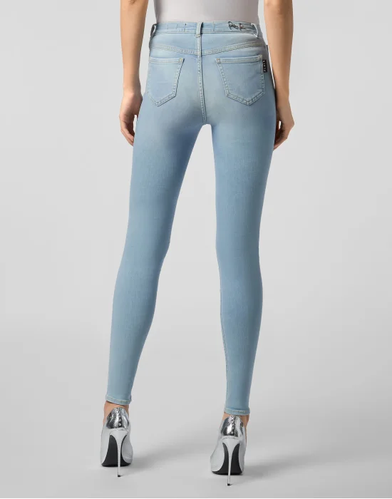 High Waist Jegging Destroyed