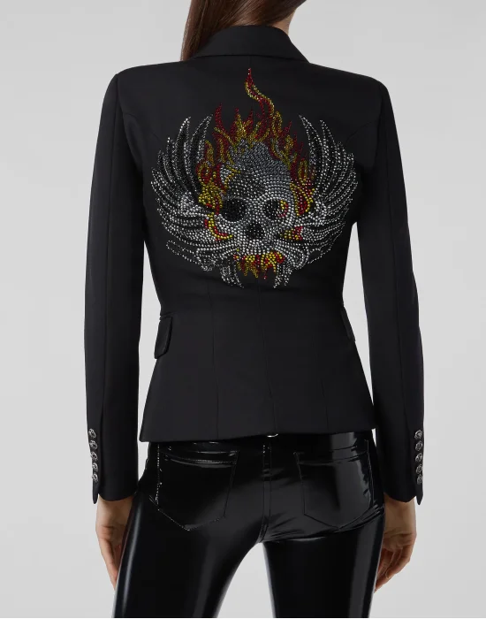 Blazer Skull crystal