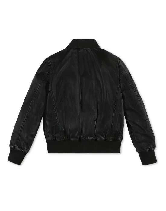 Leather Bomber Hexagon