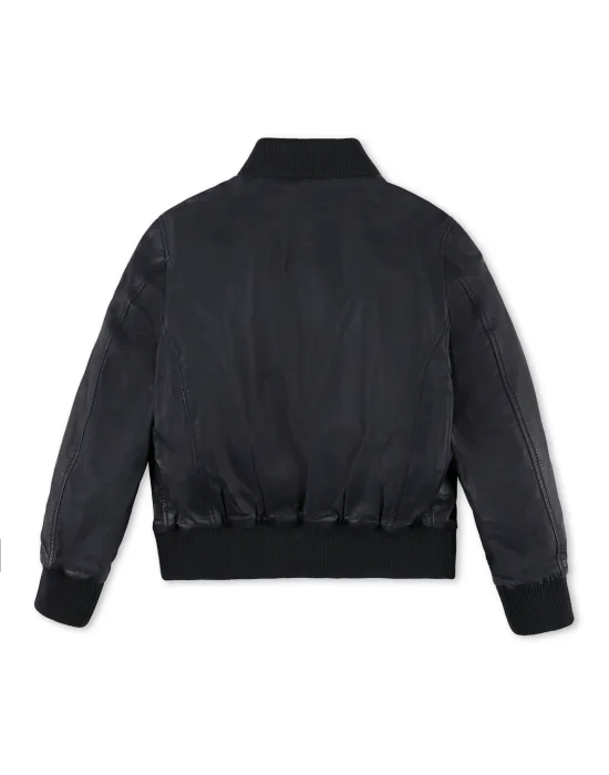 Leather Bomber Hexagon