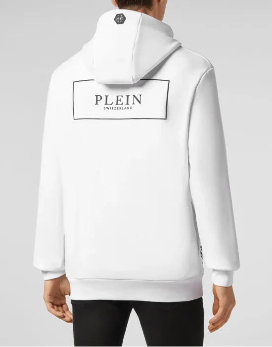 Hoodie sweatshirt Outline Skull