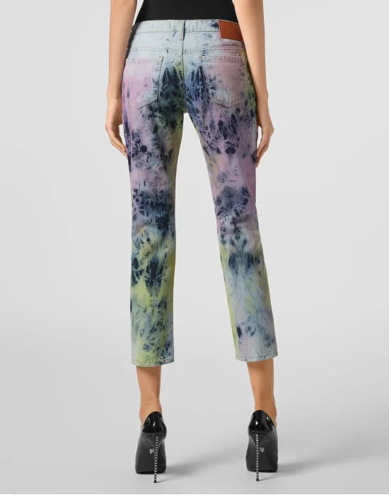 Boyfriend Bleached Tie dye