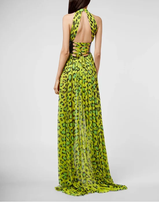 Long Dress Leopard