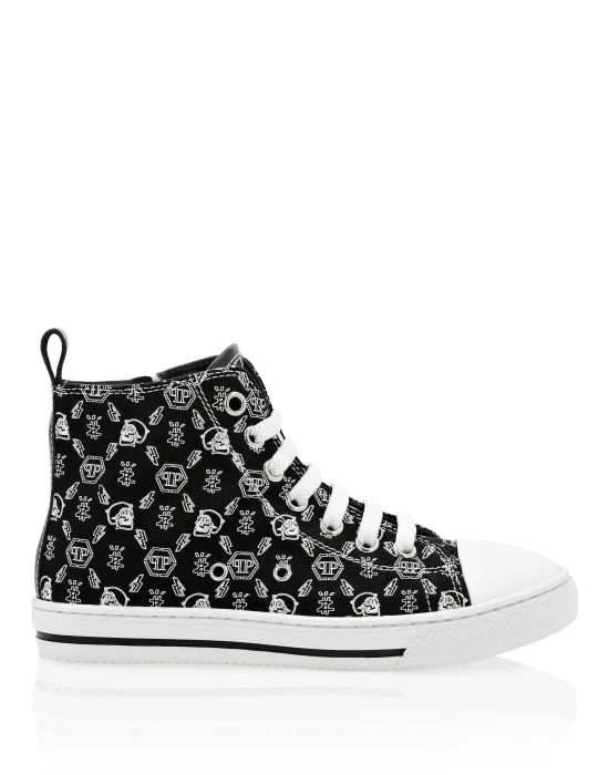 Hi-Top Sneakers Monogram Megastar