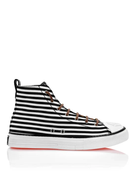 Canvas Hi-Top Sneakers Megastar