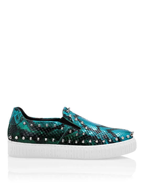 Python Slip On with studs Luxury