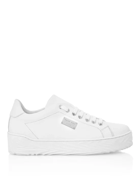Leather Lo-Top Sneakers Philipp Plein TM