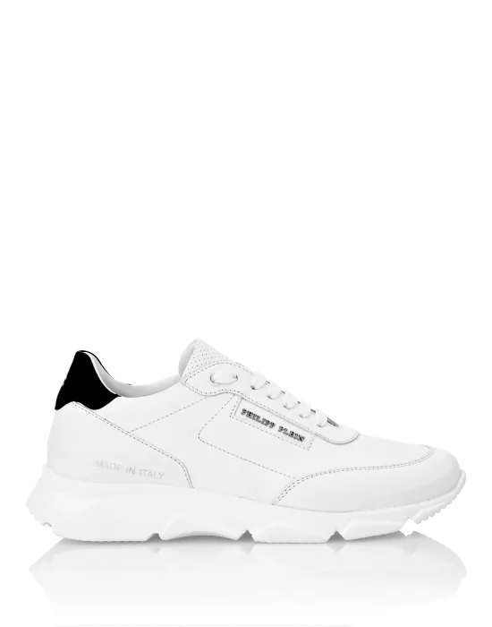 Leather Lo-Top Sneakers Philipp Plein TM