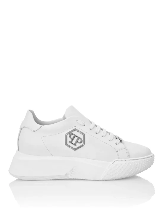 Leather Lo-Top Sneakers
