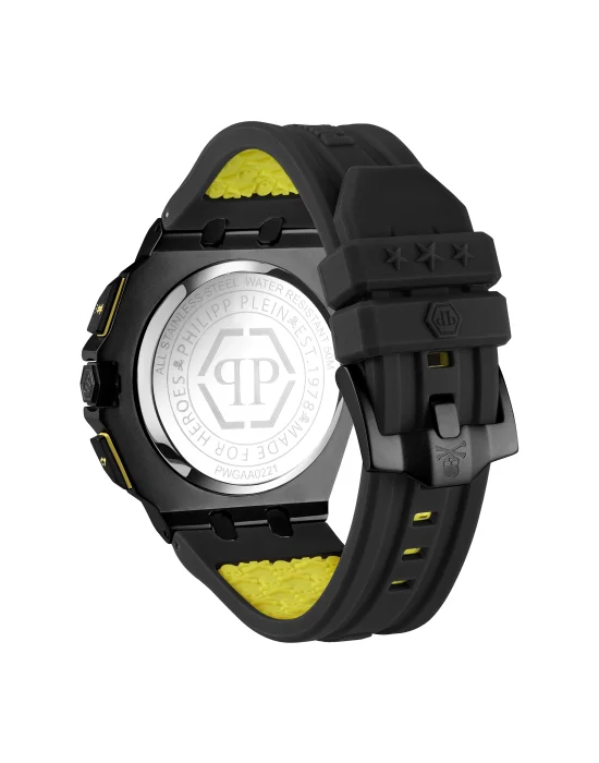 PLEIN EXTREME HURRICANE BLACK PLATED Watch