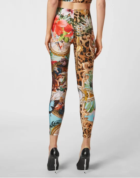 Leggings Baroque Flowers