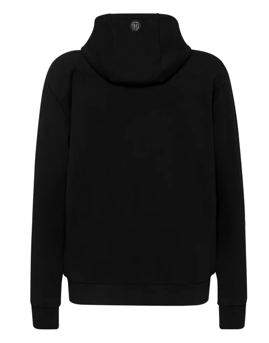 Hoodie Sweatshirt Crystal Skull